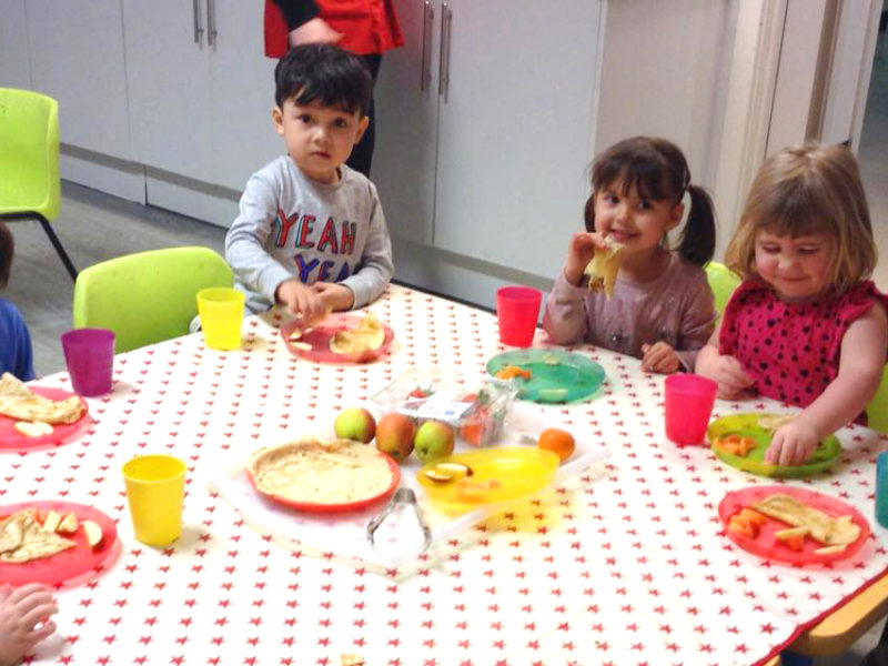 Food and Drink at Little Steps Childcare